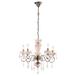 Подвесная люстра Arte Lamp Onyx Red A9591LM-5AB