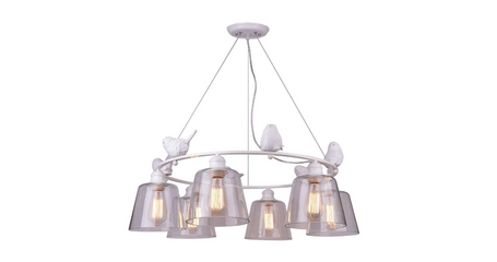 Подвесная люстра Arte Lamp Passero A4289LM-6WH