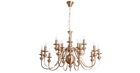 Подвесная люстра Arte Lamp Passoni A6097LM-15PB