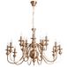 Подвесная люстра Arte Lamp Passoni A6097LM-15PB
