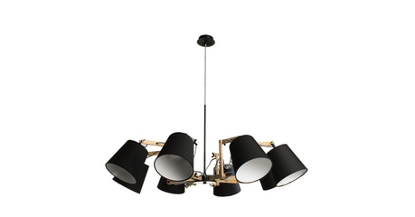 Подвесная люстра Arte Lamp Pinocchio A5700LM-8BK