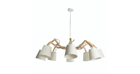 Подвесная люстра Arte Lamp Pinocchio A5700LM-8WH