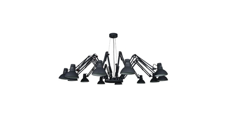 Подвесная люстра Arte Lamp Ragno A2043SP-12BK