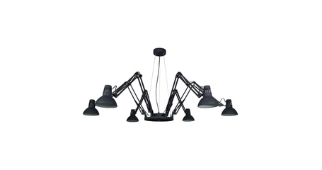 Подвесная люстра Arte Lamp Ragno A2043SP-6BK