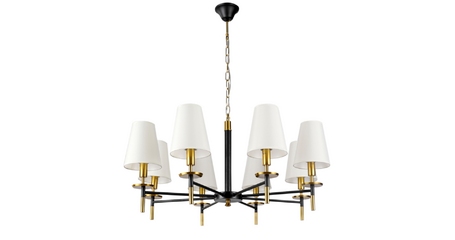 Подвесная люстра Arte Lamp Riccardo A4075LM-8BK