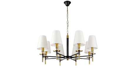 Подвесная люстра Arte Lamp Riccardo A4075LM-8BK