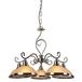 Подвесная люстра Arte Lamp Safari A6905LM-5AB