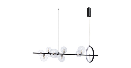 Подвесная люстра Arte Lamp Saturn A7790SP-50BK