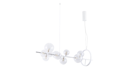 Подвесная люстра Arte Lamp Saturn A7790SP-50WH