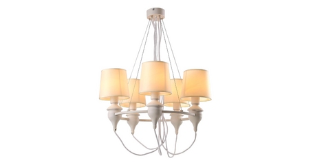 Подвесная люстра Arte Lamp Sergio A3326LM-5WH