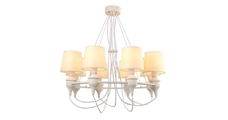 Подвесная люстра Arte Lamp Sergio A3326LM-8WH