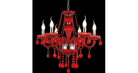 Подвесная люстра Arte Lamp Teatro A3964LM-6RD