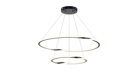 Подвесная люстра Arte Lamp Veritate A2211SP-2BK