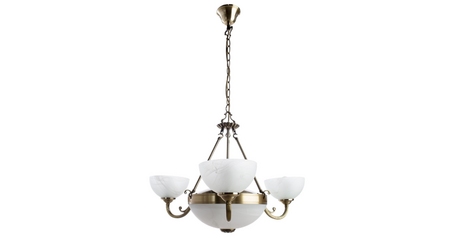 Подвесная люстра Arte Lamp Windsor White A3777LM-3-2AB