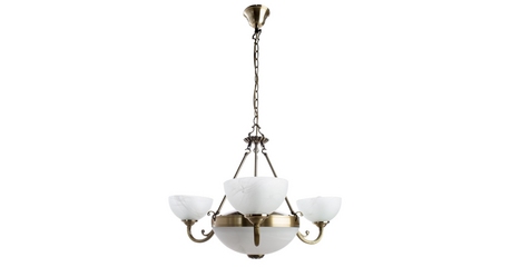 Подвесная люстра Arte Lamp Windsor White A3777LM-3-2AB