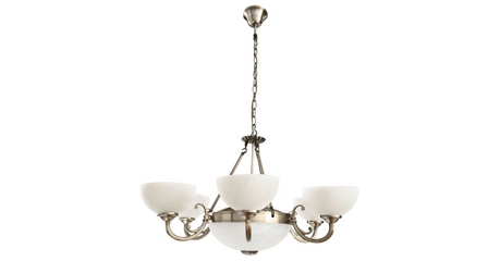 Подвесная люстра Arte Lamp Windsor White A3777LM-6-2AB