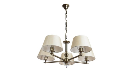 Подвесная люстра Arte Lamp York A2273LM-5AB