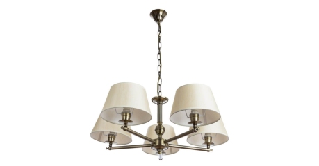 Подвесная люстра Arte Lamp York A2273LM-5AB