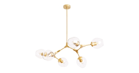 Подвесная люстра Arte Lamp Yuka A4103SP-6GO