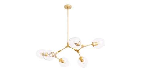 Подвесная люстра Arte Lamp Yuka A4103SP-6GO