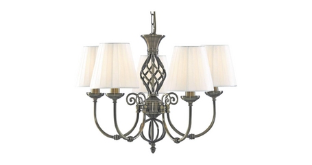 Подвесная люстра Arte Lamp Zanzibar A8390LM-5AB