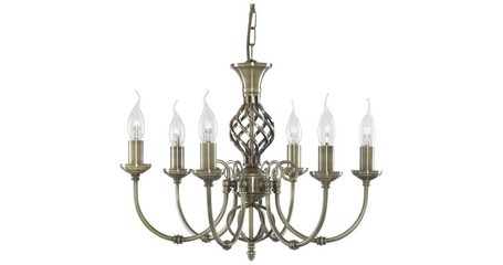 Подвесная люстра Arte Lamp Zanzibar A8392LM-6AB