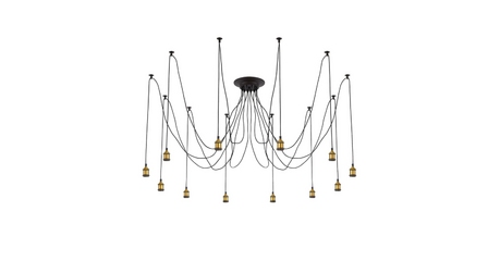 Подвесная люстра Citilux Эдисон CL451121