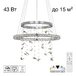 Подвесная люстра Citilux Etera CL322060