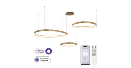 Подвесная люстра Citilux Genka Smart CL756A092