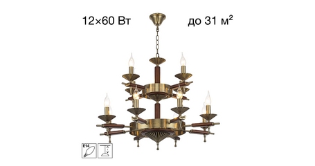 Подвесная люстра Citilux Kaptor CL423193