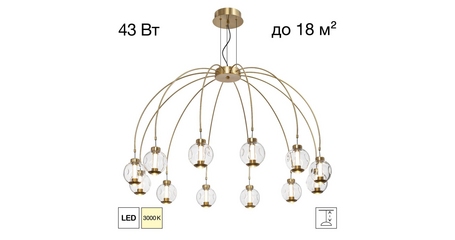 Подвесная люстра Citilux Noona CL251190