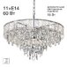 Подвесная люстра Citilux Sagrada CL317261