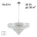 Подвесная люстра Citilux Sagrada CL317281
