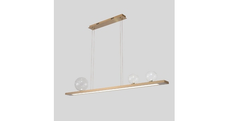 Подвесная люстра Crystal Lux AHORA SP1 L1200 BRASS