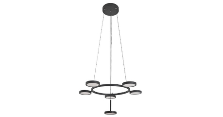 Подвесная люстра Crystal Lux CLT 027C6 D700 BL