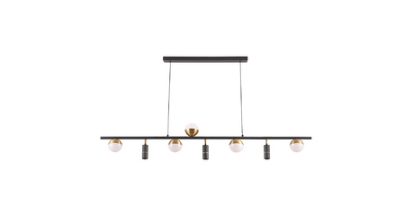 Подвесная люстра Crystal Lux CLT 047C8 L1400 BL-GO