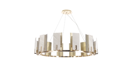 Подвесная люстра Crystal Lux DELUXE SP12