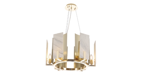 Подвесная люстра Crystal Lux DELUXE SP6