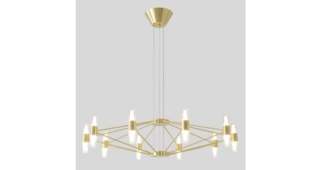 Подвесная люстра Crystal Lux DOROTEA SP10 GOLD