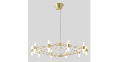 Подвесная люстра Crystal Lux DOROTEA SP10 GOLD