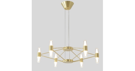 Подвесная люстра Crystal Lux DOROTEA SP6 GOLD