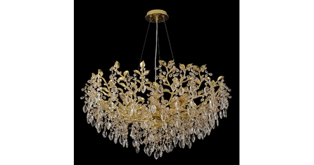 Подвесная люстра Crystal Lux EDEN SP10 GOLD