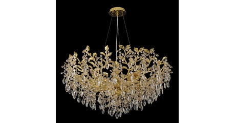 Подвесная люстра Crystal Lux EDEN SP10 GOLD