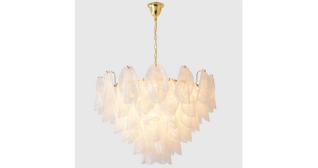 Подвесная люстра Crystal Lux EMILIA SP12 GOLD