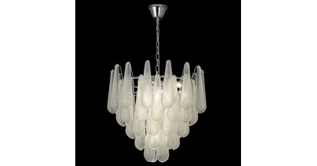 Подвесная люстра Crystal Lux FONTAIN SP10 CHROME