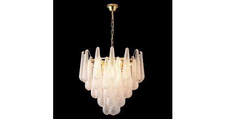 Подвесная люстра Crystal Lux FONTAIN SP10 GOLD