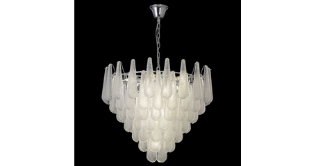 Подвесная люстра Crystal Lux FONTAIN SP18 CHROME