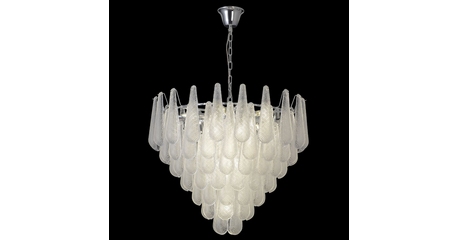 Подвесная люстра Crystal Lux FONTAIN SP18 CHROME