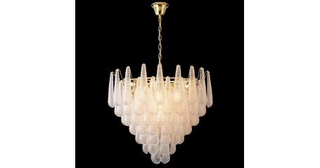 Подвесная люстра Crystal Lux FONTAIN SP18 GOLD