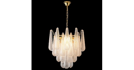 Подвесная люстра Crystal Lux FONTAIN SP8 GOLD